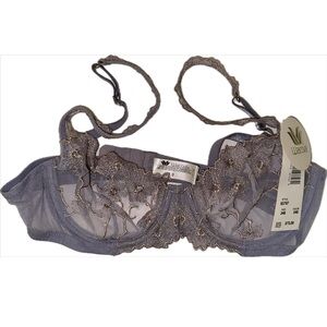 🆕👙NEW 4 Wacoal Gray Lace Bras💖🆕